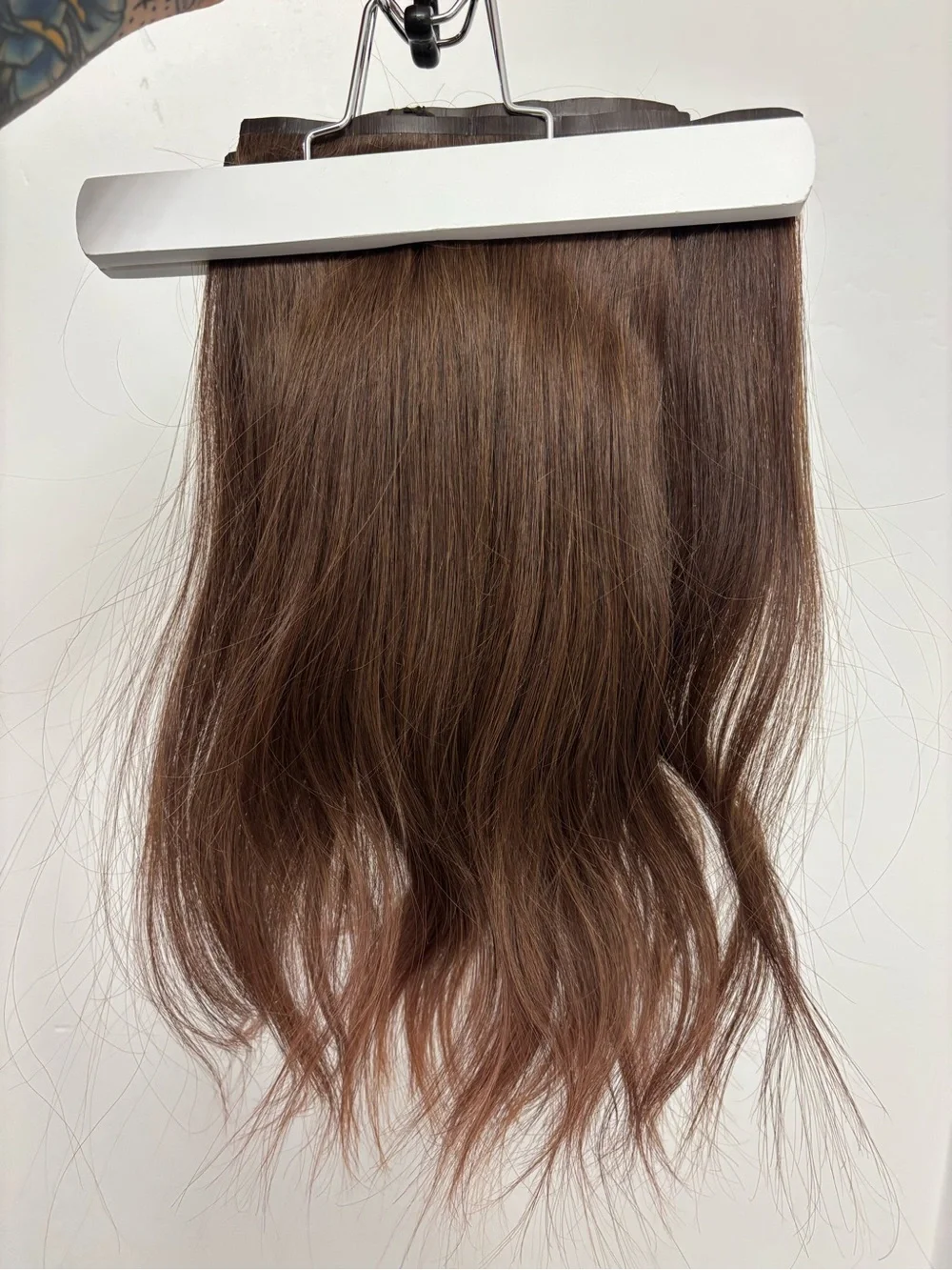 Goo Goo Hair 16” Chocolate Brown Human Hair Extensions